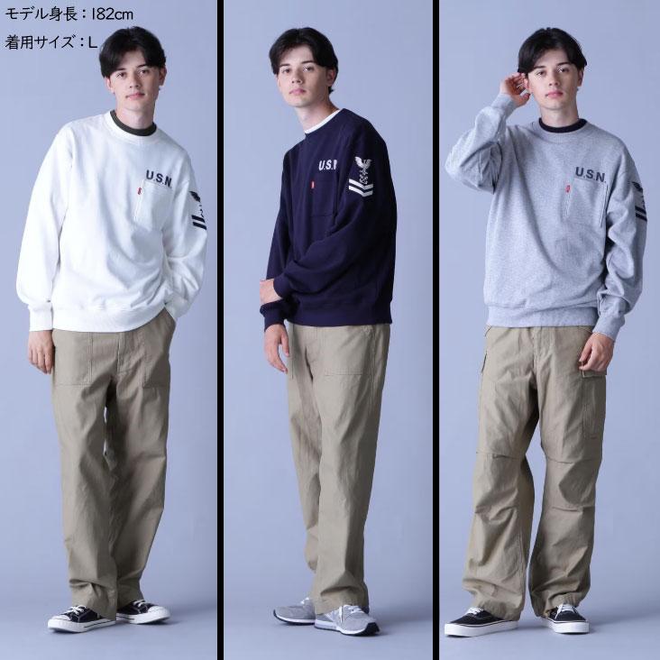 AVIREX（アヴィレックス） アビレックス トレーナー NAVAL CREWNECK