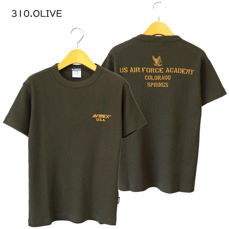 AVIREX（アヴィレックス） ミニワッフル半袖T MINI WAFFLE T-SHIRT
