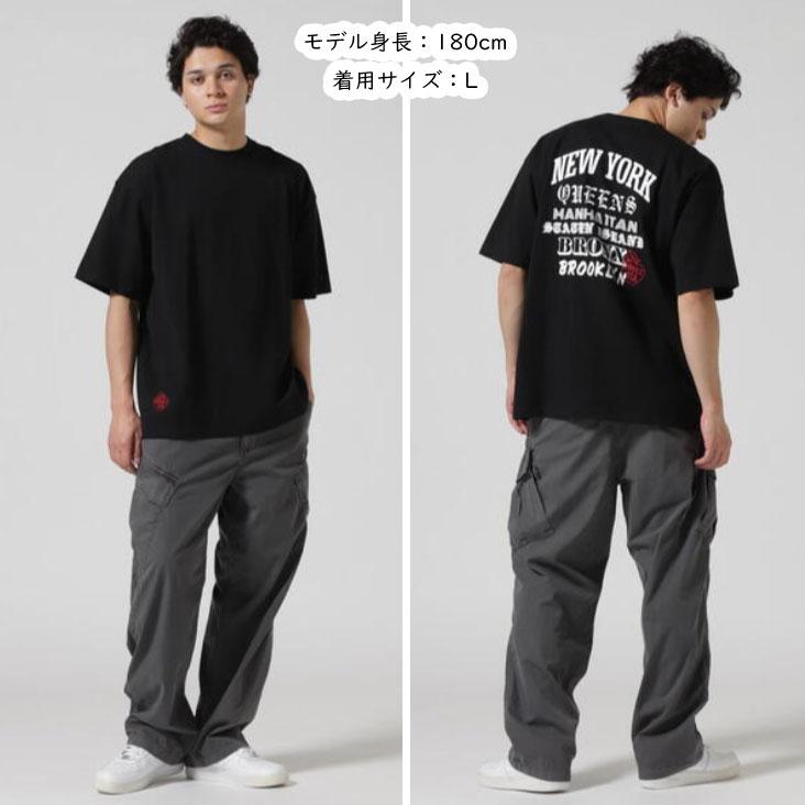 AVIREX（アヴィレックス） 半袖T BIG APPLE ルーズシルエット