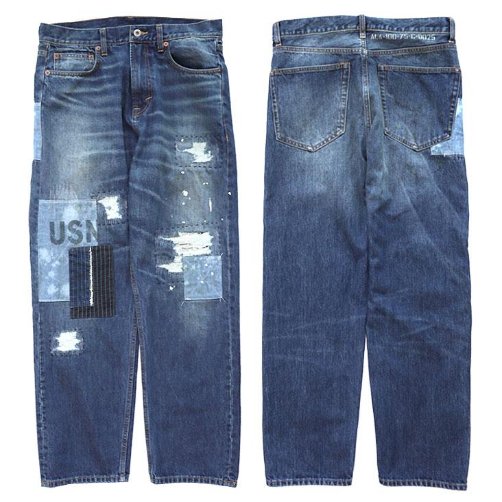 AVIREX（アヴィレックス） DENIM PANTS REPAIR CUSTOM RESTORE