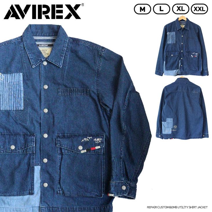 AVIREX（アヴィレックス） アビレックス REPAIR CUSTOM&EMB UTILITY
