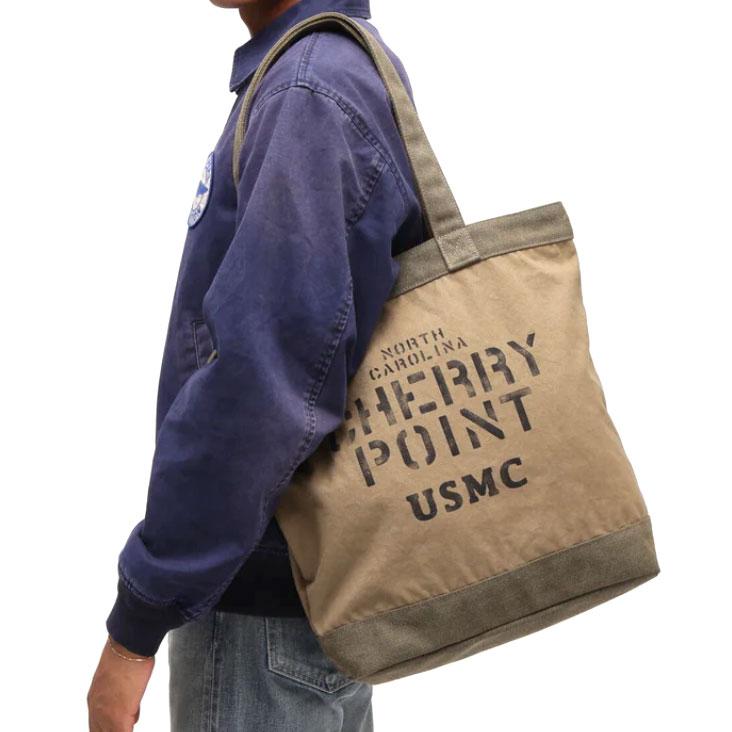 AVIREX（アヴィレックス） アビレックス COATING CANVAS TOTE BAG