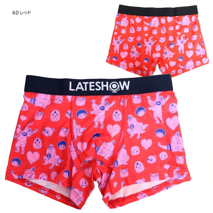 LATESHOW（レイトショー） 子煩悩レスラー コラボ アンダーウェア 総柄