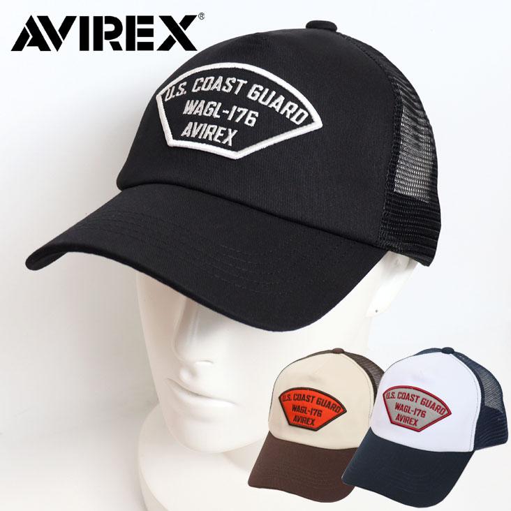 AVIREX（アヴィレックス） MILITARY WAPPEN TWILL MESH CAP ミリタリー