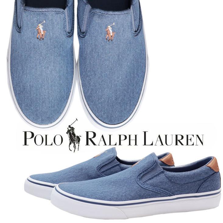 新発売の Polo Ralph Lauren ポロ ラルフローレン スリッポン スニーカー Thompson メンズ 男性 ネイビー 紺 散歩 通学 おでかけ アウトドア 格安 Www Muslimaidusa Org
