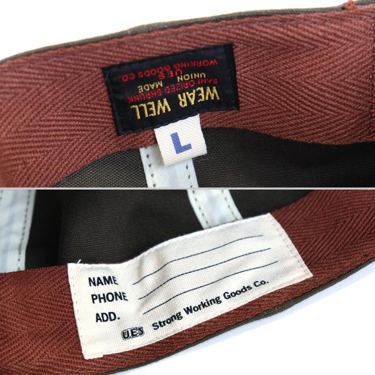 UES（ウエス） プリントベースボールキャップ made in JAPAN 日本製