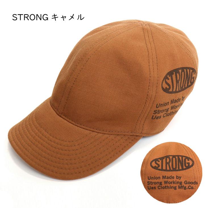 UES（ウエス） プリントベースボールキャップ made in JAPAN 日本製