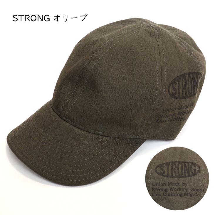 UES（ウエス） プリントベースボールキャップ made in JAPAN 日本製