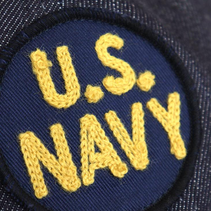 UES ウエス キャップ デニムキャップ 帽子 ワッペン カラーデニム made in JAPAN 日本製 経年変化 アメカジ カジュアル 色落ち エイジング 綿100％ ビンテージ | UES | 12