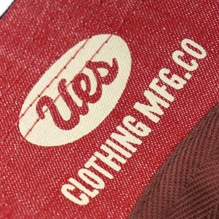 UES ウエス キャップ デニムキャップ 帽子 ワッペン カラーデニム made in JAPAN 日本製 経年変化 アメカジ カジュアル 色落ち エイジング 綿100％ ビンテージ | UES | 14