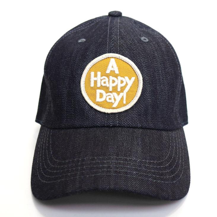 UES ウエス キャップ デニムキャップ 帽子 ワッペン カラーデニム made in JAPAN 日本製 経年変化 アメカジ カジュアル 色落ち エイジング 綿100％ ビンテージ | UES | 09