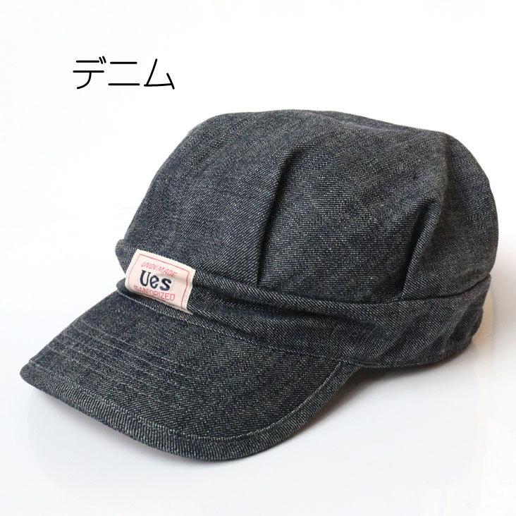 UES（ウエス） キャップ 帽子 ワークキャップ メンズ アメカジ ロゴ
