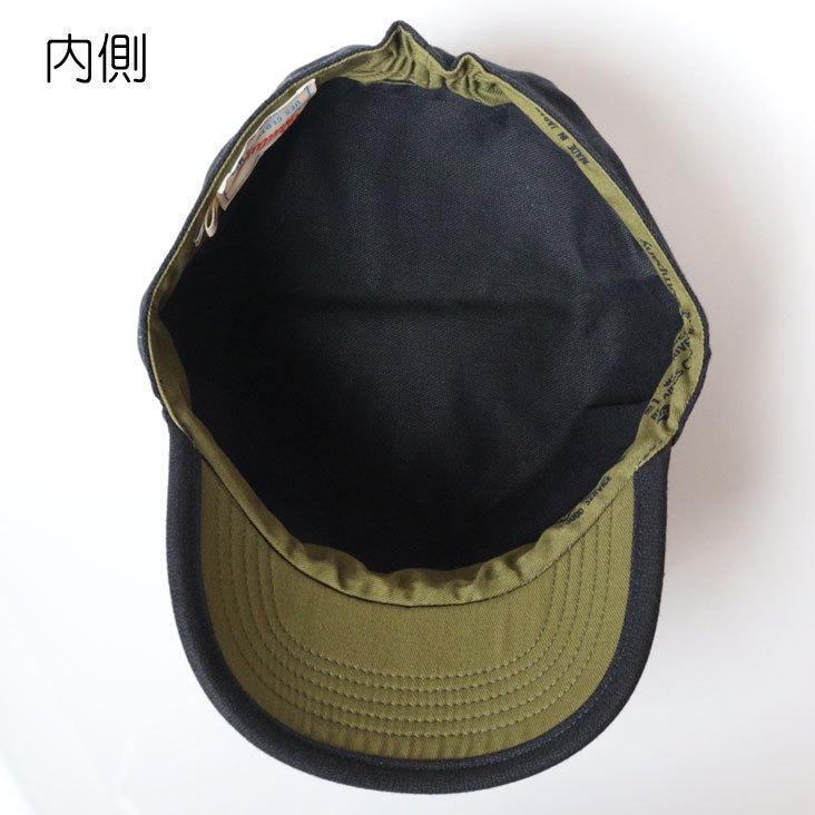 UES ウエス ワークキャップ made in JAPAN 日本製 綿100% 帽子 メンズ アメカジ ロングセラー ロゴ 定番 スタイリッシュ おしゃれ シンプル オシャレ カジュアル | UES | 05