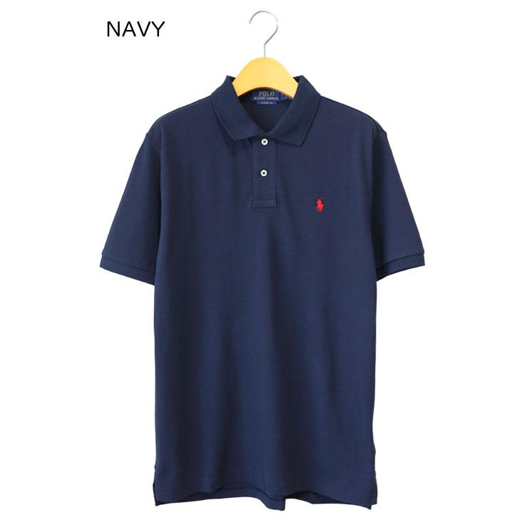 POLO RALPH LAUREN ポロ ラルフローレン BOYS アイコニック メッシュ ポロシャツ ポニー刺繍 綿100％ 半袖シャツ 上品 170cm メンズM相当 メンズ レディース | POLO RALPH LAUREN | 02