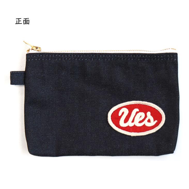 UES（ウエス） デニムポーチ ペンケース made in JAPAN 日本製 デニム