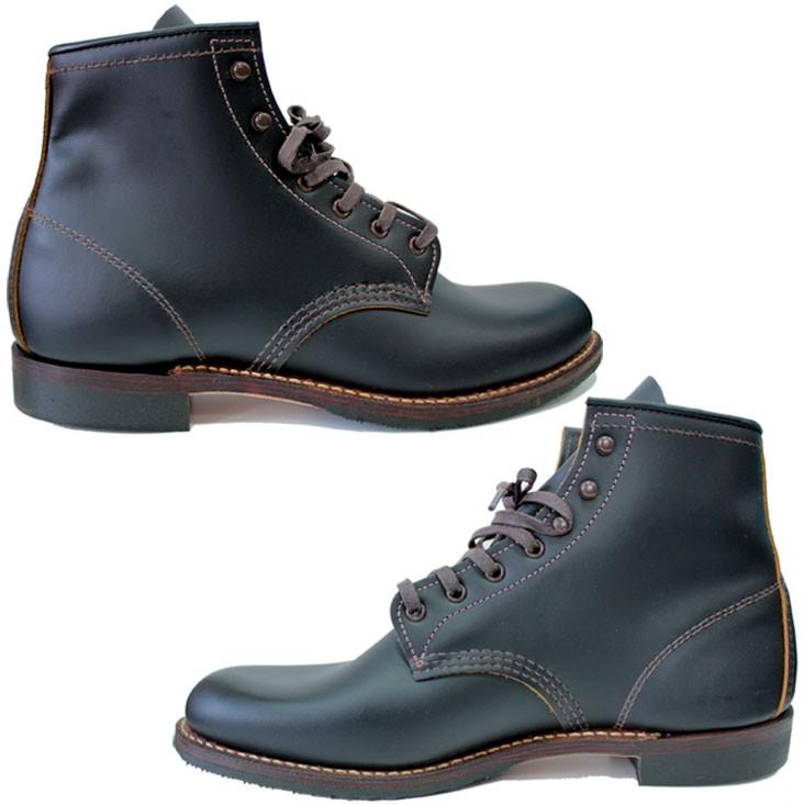 革靴 ブーツ レッドウィング REDWING  JAPAN 正規取扱店 Beckman Boot FLAT BOX フラット・ボックス　ベックマン レザー 本革 牛革 Made in USA アメリカ製 | RED WING SHOES | 02