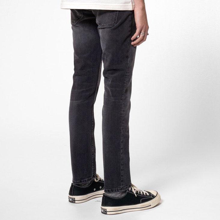 Nudie Jeans（ヌーディージーンズ） GrimTim ブラックジーンズ 