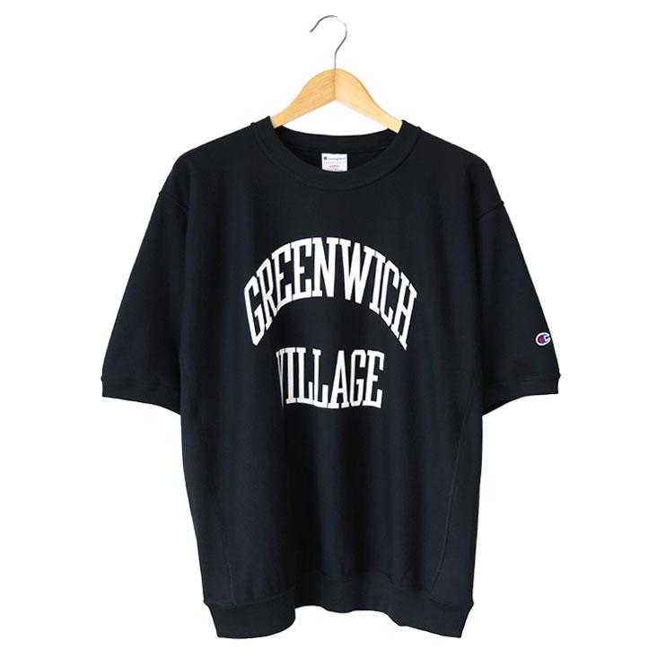 Champion（チャンピオン） 半袖スウェット REVERSE WEAVE 裏毛 丸胴