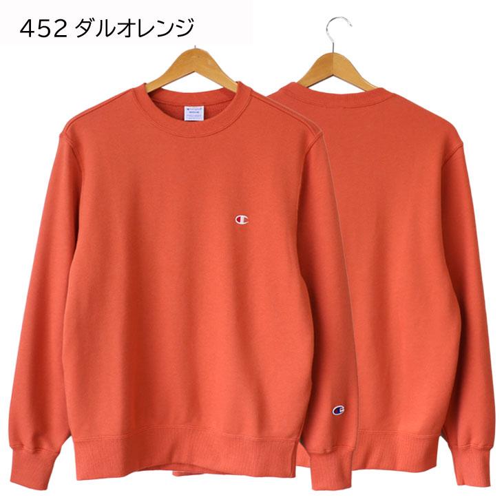 Champion チャンピオン ワンポイント トレーナー BASIC プルオーバー トップス クルーネックスウェットシャツ ベーシック クルーネック C3-W001｜mitoman｜08