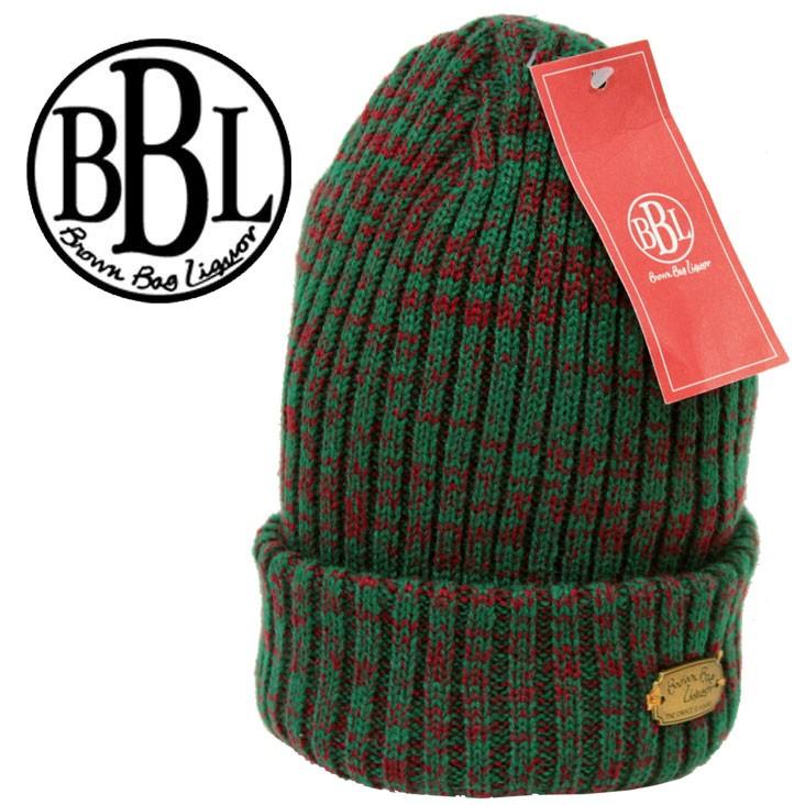 BROWN BAG LIQUOR ブラウンバッグリカー ニットキャップ ワッチ