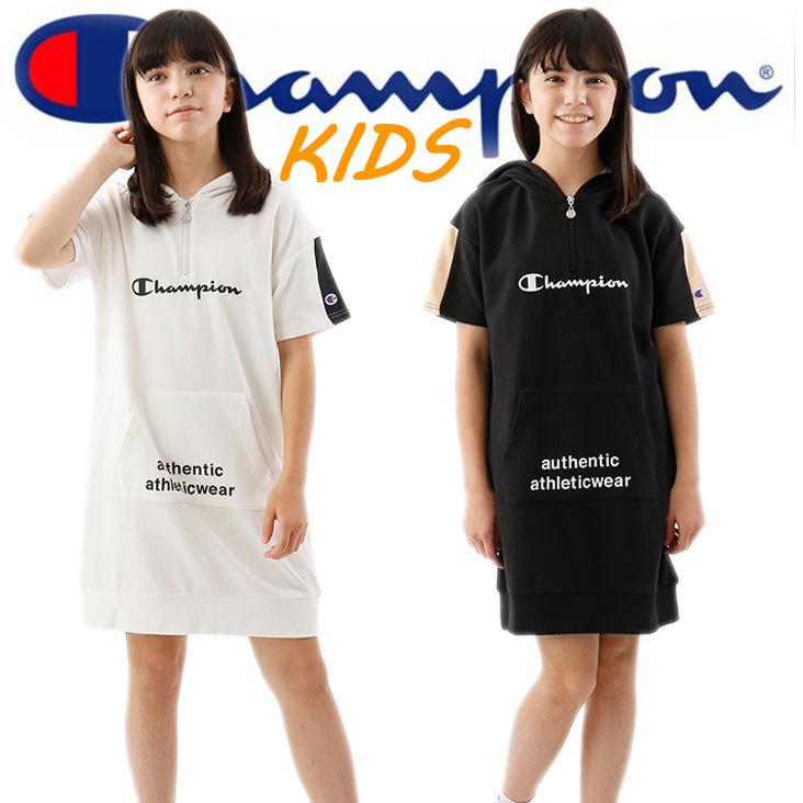 Champion チャンピオン Kids キッズ スウエット ワンピース Ck T108 Mitomangoodworks 通販 Yahoo ショッピング
