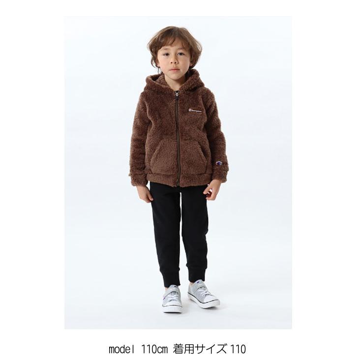 Champion KIDS ボアフリース ジップパーカー キッズ 子供服 ボア Champion KIDS ボアフリース ジップパーカー キッズ 子供服 ボア