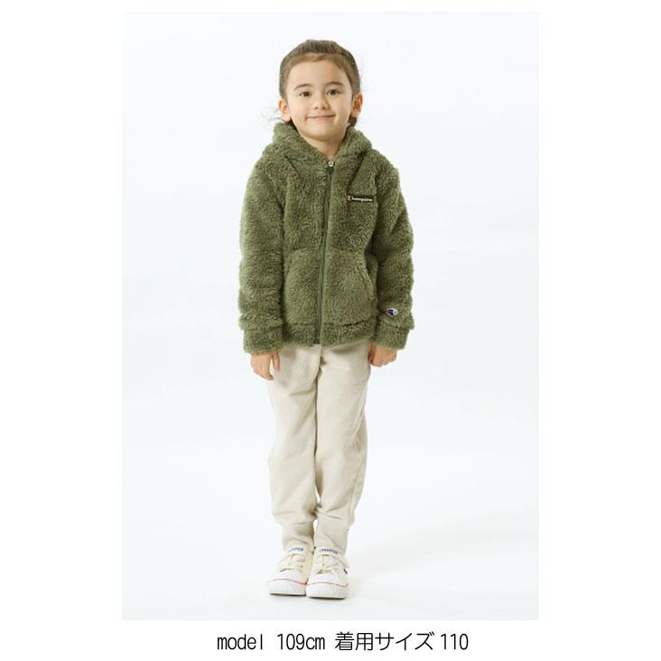 Champion KIDS ボアフリース ジップパーカー キッズ 子供服 ボア Champion KIDS ボアフリース ジップパーカー キッズ 子供服 ボア