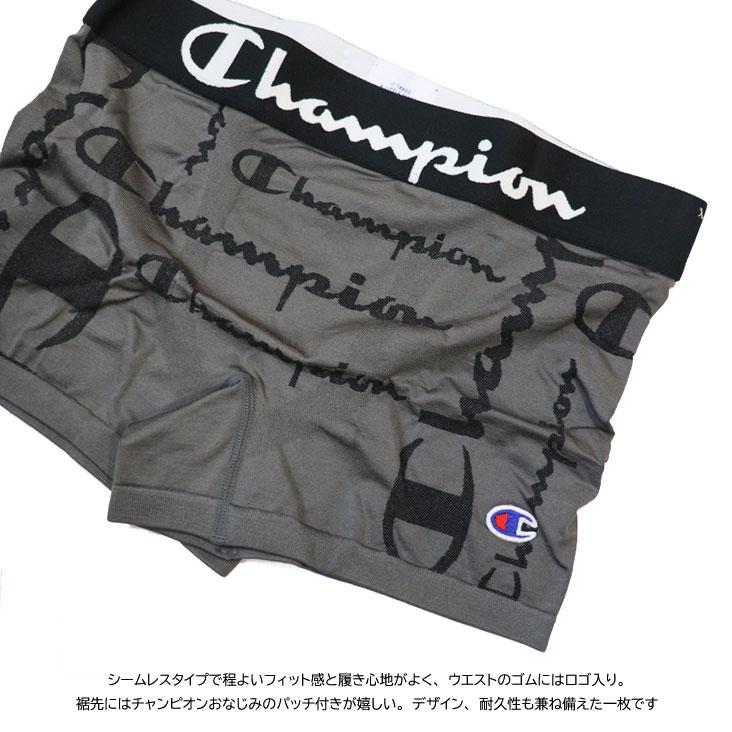 Champion（チャンピオン） シームレス アンダーウェア 総柄 パンツ