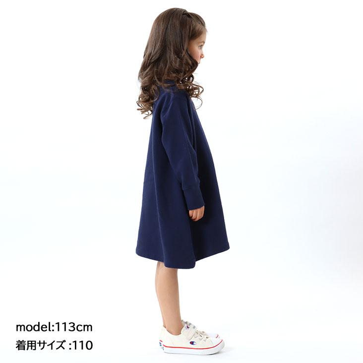 Champion チャンピオン kids キッズ ワンピース ポケット