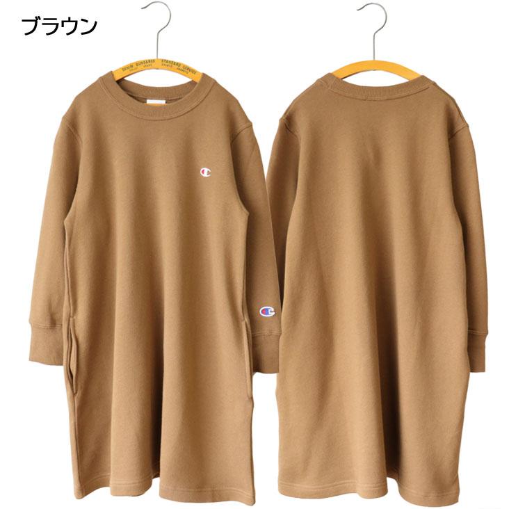 Champion チャンピオン kids キッズ ワンピース ポケット