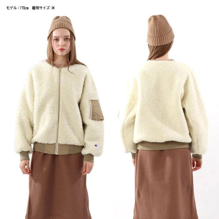 Champion チャンピオン ボアフリースジャケット レディース ボア Champion チャンピオン ボアフリースジャケット レディース ボア