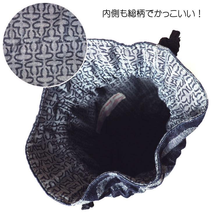 EVISU（エヴィス） きんちゃく袋 巾着袋 カバン 小物 鞄 バッグ カモメ