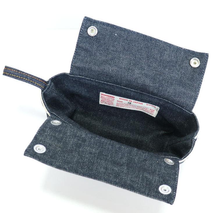 EVISU エヴィス デニム メスティンケース JONSSON ポーチ EVISU エヴィス デニム メスティンケース JONSSON ポーチ