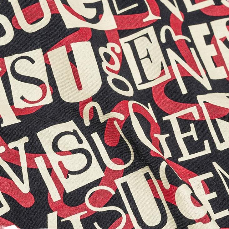 EVISU エヴィス プリント 半袖TBLACK メンズ 男性 Tシャツ 半袖