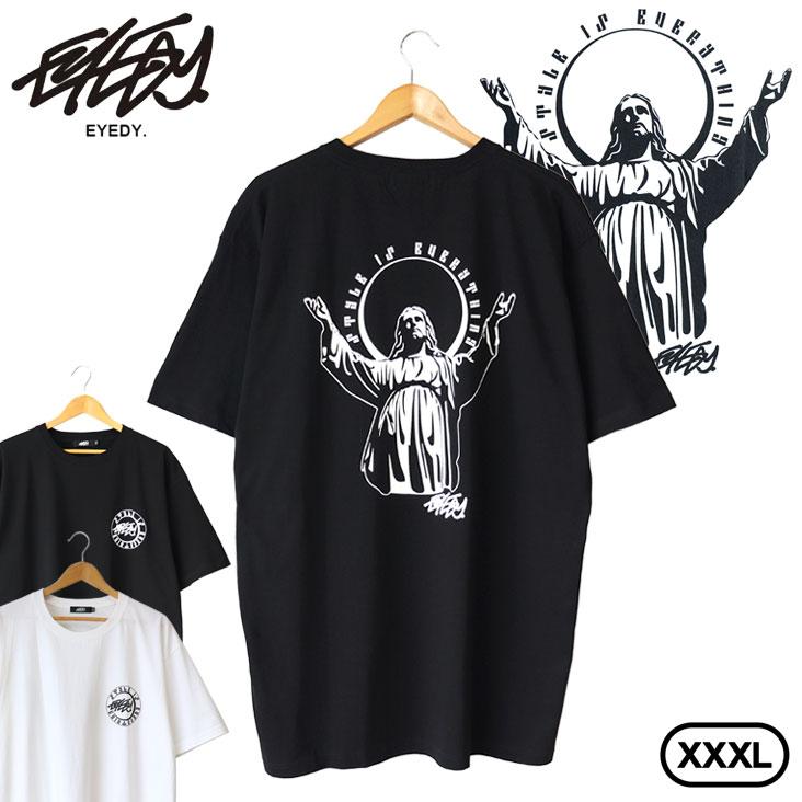 EYEDY アイディー プリント半袖T SIE JESUS イエス・キリスト 