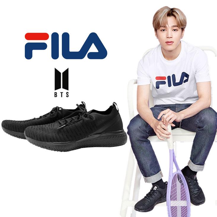 Fila フィラ スニーカー メンズ レディース Bts Jimin ジミン Rgb フロー Flow 防弾少年団 F77 Mitomangoodworks 通販 Yahoo ショッピング