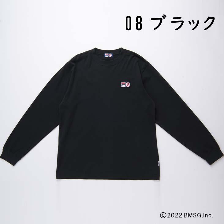 FILA フィラ BE:FIRST コラボ ロンT 着用モデル 長袖 メンズ