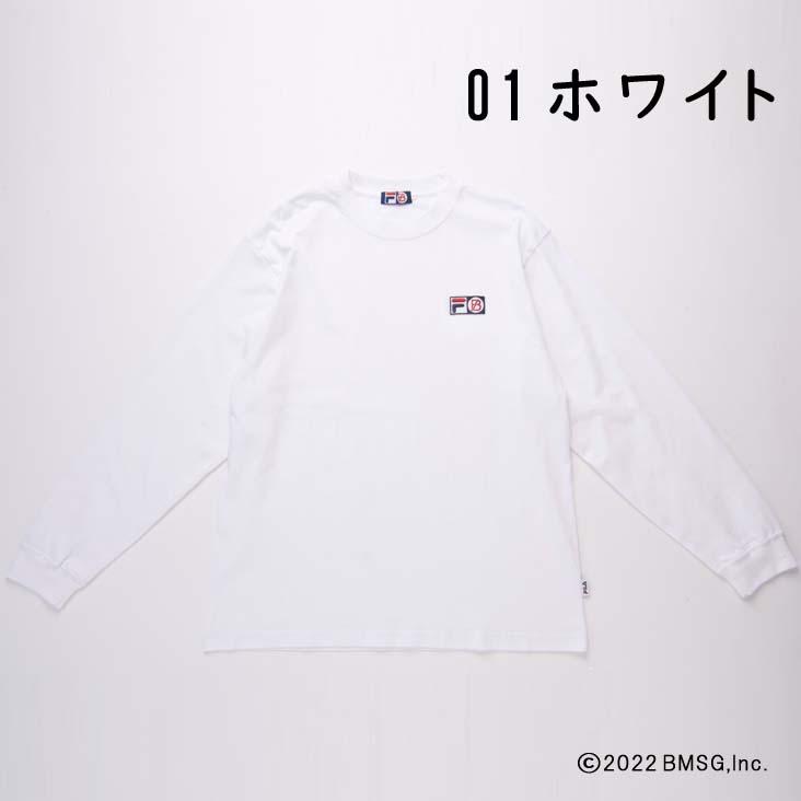 FILA フィラ BE:FIRST コラボ ロンT 着用モデル 長袖 メンズ