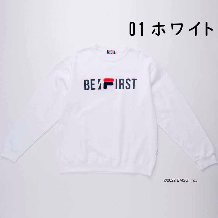 FILA（フィラ） BE:FIRST コラボ トレーナー クルーネック スウェット