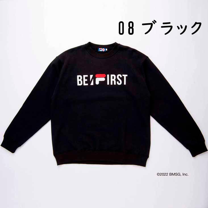 FILA（フィラ） BE:FIRST コラボ トレーナー クルーネック スウェット