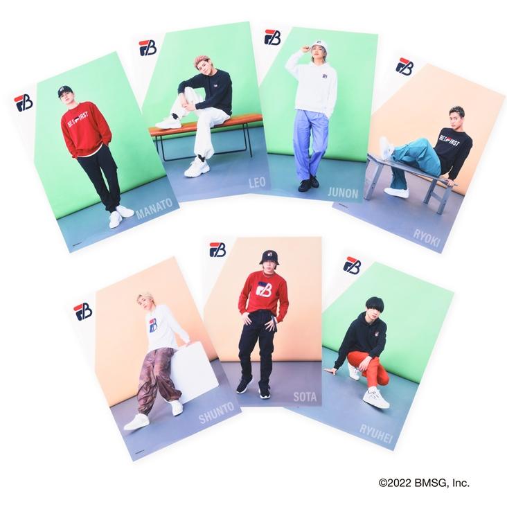 FILA（フィラ） BE:FIRST コラボ プルパーカー フード スウェット 着用