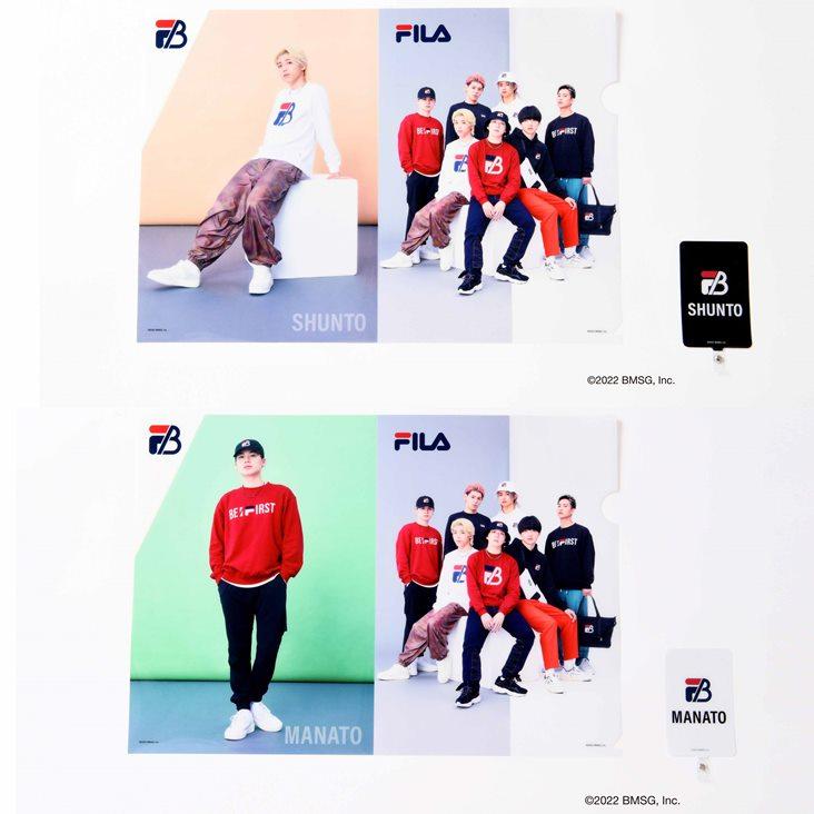 FILA（フィラ） BE:FIRST コラボ プルパーカー フード スウェット 着用