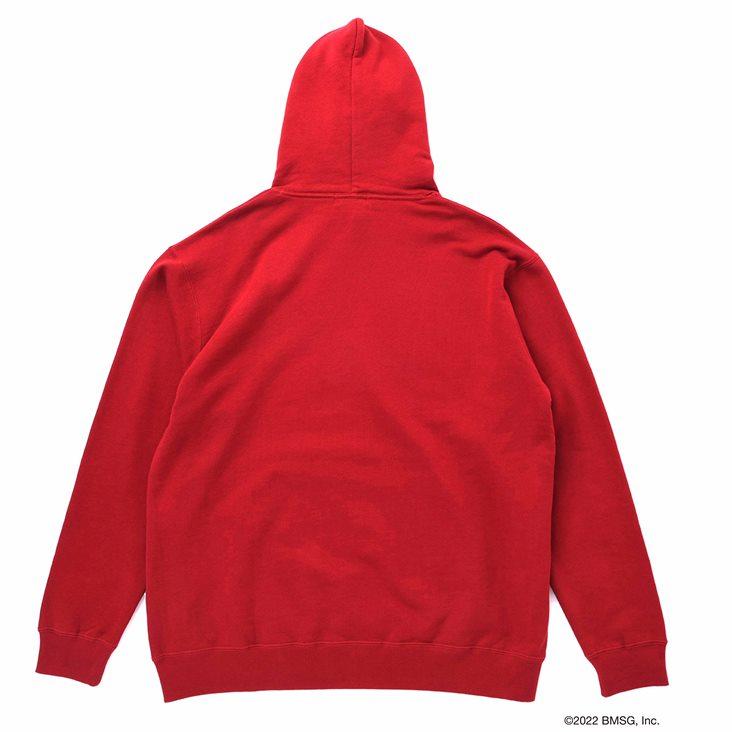 FILA（フィラ） BE:FIRST コラボ プルパーカー フード スウェット 着用