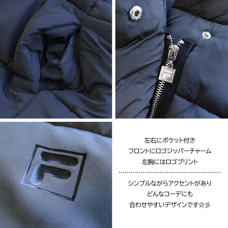 FILA（フィラ） WOMEN'S ボリューム中綿ベスト カジュアルウェア