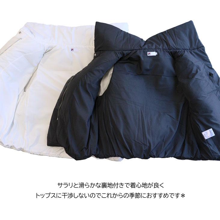 FILA（フィラ） WOMEN'S ボリューム中綿ベスト カジュアルウェア