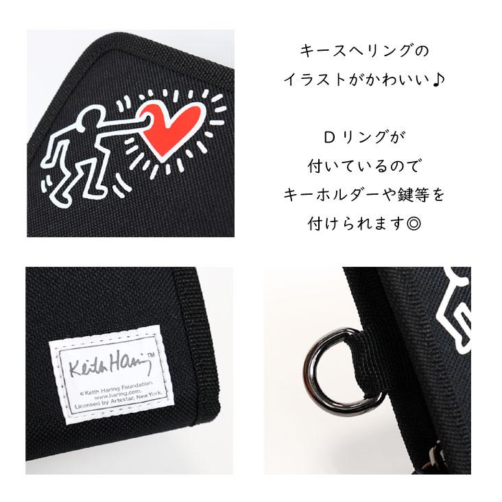 Keith Haring（キース ヘリング） キースへリング ラウンドファスナー