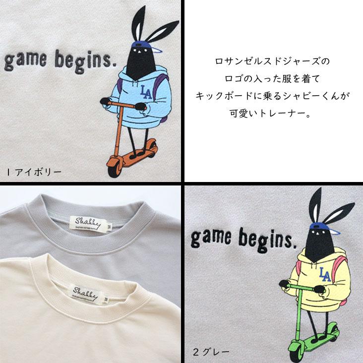 Shabby シャビー トレーナー Los Angeles Dodgers キックボード