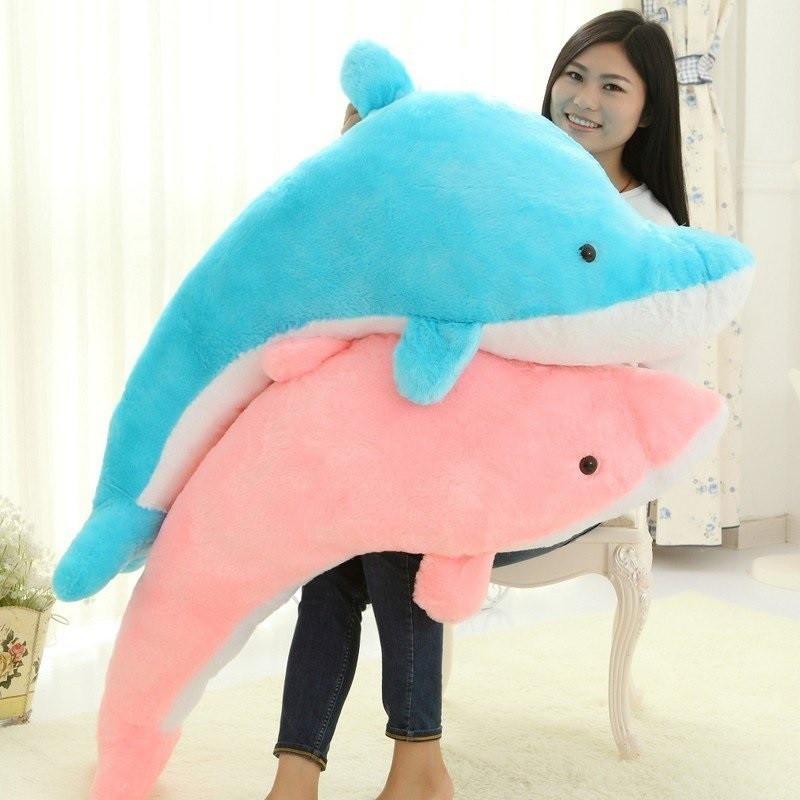 イルカぬいぐるみふわふわもちもち抱き枕かわいいプレゼント誕生日バレンタインデーお祝い 140cm Fubear 165 B Mitomi 通販 Yahoo ショッピング