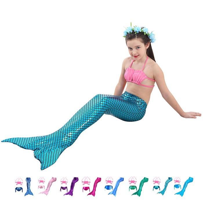 水着 女の子 キッズ 子供 アリエル ディズニー リトルマーメイド 人魚 人魚姫 大きいサイズ 3点セットkids147 Fuswkids147 Mitomi 通販 Yahoo ショッピング