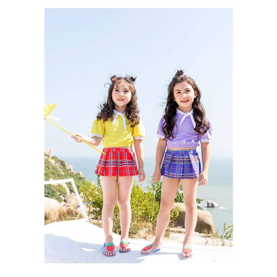 送料無料 子供 水着 女の子 セパレート 半袖 ミニスカート 2点セット キッズ ハワイ 休日 学校用水着 スイムウェア 水着セット 可愛い 温泉 ベビー水着kids158 Fuswkids158 Mitomi 通販 Yahoo ショッピング